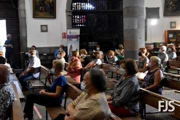 Eucaristía presidida por el obispo José Mazuelos y concierto de la Banda Municipal de Música por la festividad del Santo Cristo de Telde/Francisco Javier Santana.